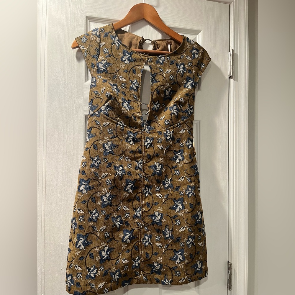 NEW Free People Floral Cutout Minidress